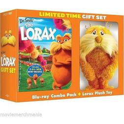 Dr. Seuss The Lorax Includes Plush Toy Walmart Exclusive Blu-ray DVD Digital Copy