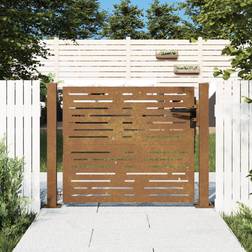 Homie Garden Gate 105 x 105 cm Corten Steel Square Design