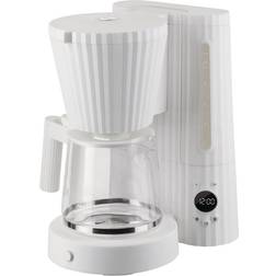 Alessi Plissé Kaffebryggare Vit MDL14
