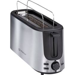 Alpina Brødrister 2 Skiver Rustfrit Stål 1000 W