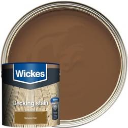 Wickes Decking Stain Natural Oak Brown