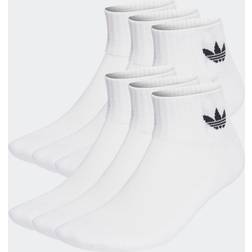 adidas Mid Ankle Socks 6er Pack - White