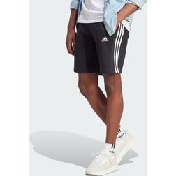 Adidas Essentials Fleece 3-Stripes Shorts Black Mens