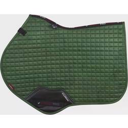 LeMieux Suede Close Contact Square Horse Saddle Pads, Hunter Green