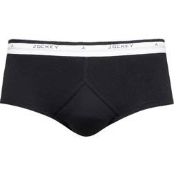 Jockey Y-Front Brief Kalsonger Herr Svart