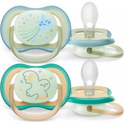 Philips Avent Ultra Air Night Pacifier 0-6m 2-pack