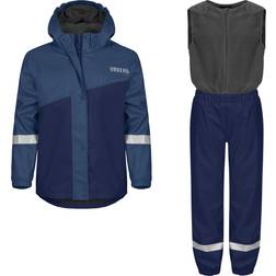 Urberg Kids' Sylte PU Rain Set - Black Iris/Midnight
