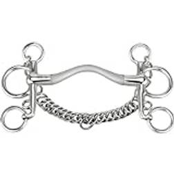 Sprenger Pelham Horse Tongue Bit - Argenté