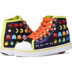 Heelys Kids' Hustle Skate Sneaker Little/Big Kid Shoes Black/Pacman 13.0