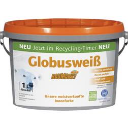 Globus matt konservierungsmittelfrei 0765054216 Weiß 1L