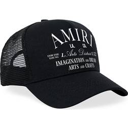 Amiri Black 'Arts District' Trucker Cap BLACK UNI