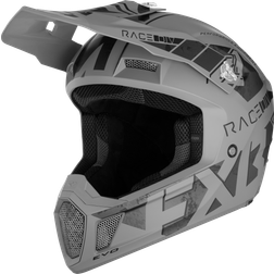 FXR Clutch Stealth Crosshjälm Stål Vuxen