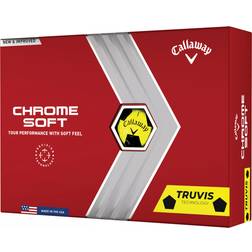 Callaway Chrome Soft Golfbolde Gule