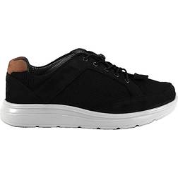 New Feet herresko sort olieret skind