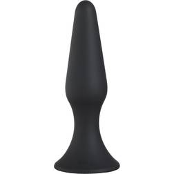 Sinful Slim Butt Plug Medium Black Black