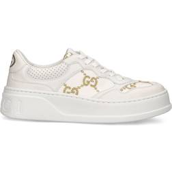 Gucci GG Leather Trainers - White