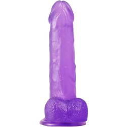 Lovetoy Jelly Studs Dildo Purple Naturtrogen Dong Med Sugpropp