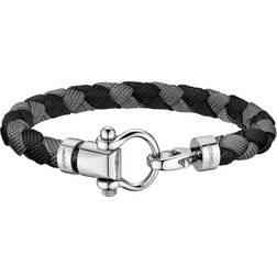 Omega 007 Sailing Bracelet - Black/Grey/Silver