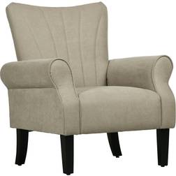 Homcom Modern Beige Armchair 94cm