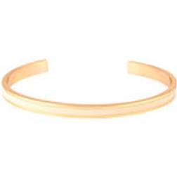 Bangle-Up Lily Bracelet, Sand White