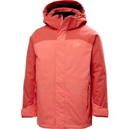 Helly Hansen Junior Level Ski Jacket - Sunset Pink (41728-098)