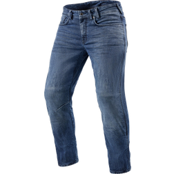 Rev'it! Detroit 2 TF Motorrad Jeans - Blau