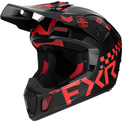 FXR Crosshelm Clutch Gladiator - Rot