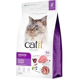 Catit Recipes Adult Indoor/Sterilised Poultry Dry Food 400g