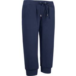 Erwin Müller Women's Sweat Capri Trouser - Navy