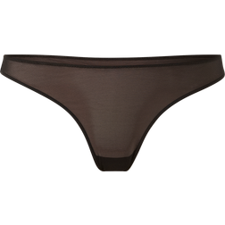 Understatement Mesh Thong - Black