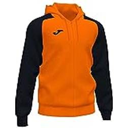 Joma Academy IV Zip Hoodie Jacket Orange/Black