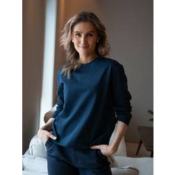 Selected Langærmet T-shirt Blå