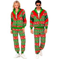 Widmann Grön Och Röd Jul-Joggingdräkt