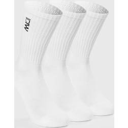 ICANIWILL Training Socks 3-pack White 35/38