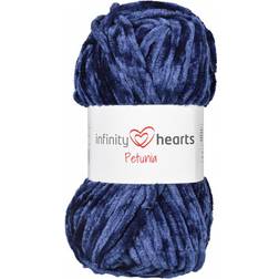 Infinity Hearts Petunia Garn 21 Marinblå