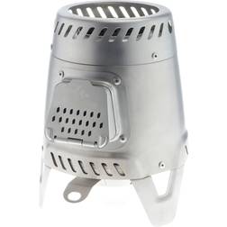 Quechua Wood-burning Camping Stove MH500 Light Grey