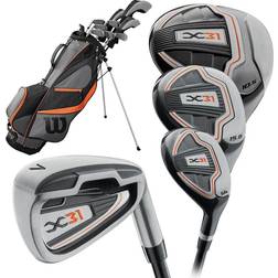 Wilson X-31 Men's Golf Package Set Steel/Graphite