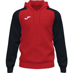 Joma Academy IV Zip Hoodie Jacket Red/Black