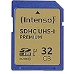 Intenso Premium SDHC UHS-I 32GB Class 10 Speicherkarte blau