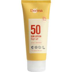 Derma Sol Solbeskyttelse Sun Lotion High SPF50 100ml