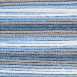 Rico Design Baby Cotton Soft Print Dark Blue/Petrol 033 Baby Wool Multicoloured for Knitting and Crocheting