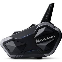 Midland Intercom btr1 advanced single bluetooth 2022 Schwarz