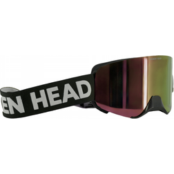 Head Broken Motocross-Brille Magnetic-Struggler Rose Verspiegelt