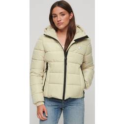 Superdry Pufferjacka Spirit Sports Beige Kvinna