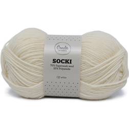 Adlibris Socki Garn Ensfarget Ullmiks 100 g Adlibris