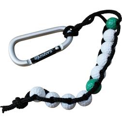 Masters Golf Stroke Score Counter Beads With Carabiner Clip