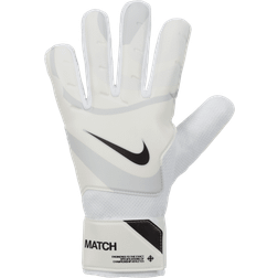 Nike Match Goalkeeper Gloves - White/Pure Platinum/Black