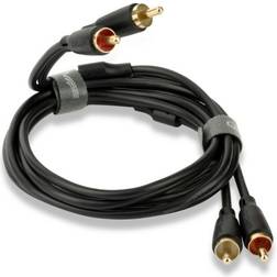 QED Connect Phono to Phono Cable - 0.75 Metre