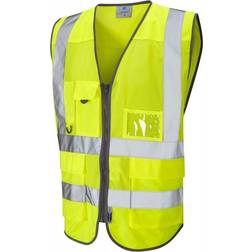 Leo Cobbaton ISO 20471 Class Coolviz Superior Waistcoat Yellow