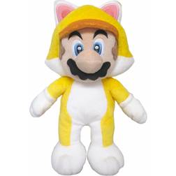 Super Mario 1UP Nintendo Together Plush Super Mario 3D Land Cat Mario 24cm